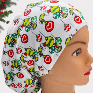 Grinch Euro Scrub Cap