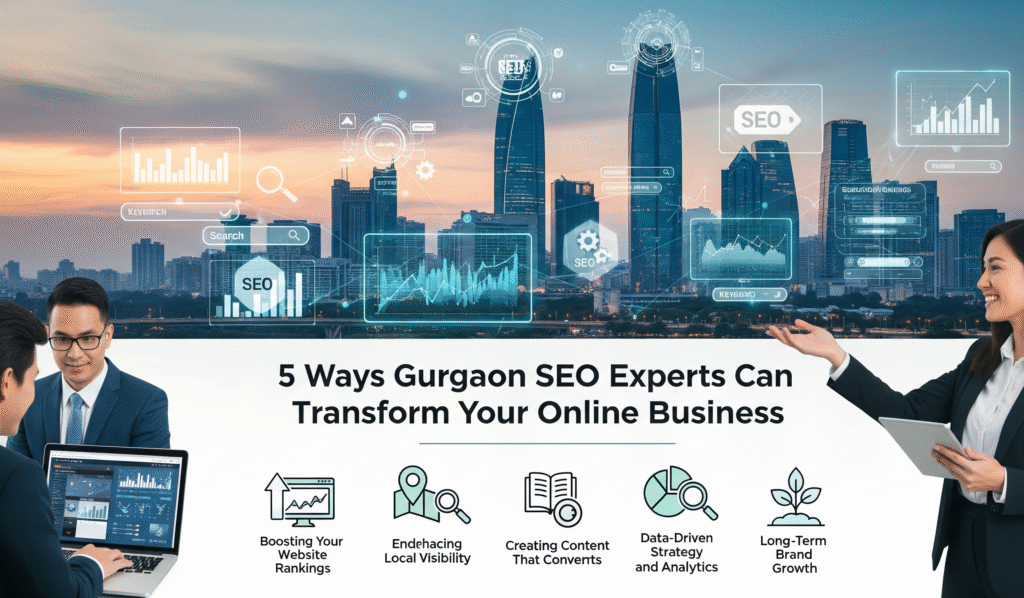 5 Ways Gurgaon SEO Experts Can Transform Your Online Business