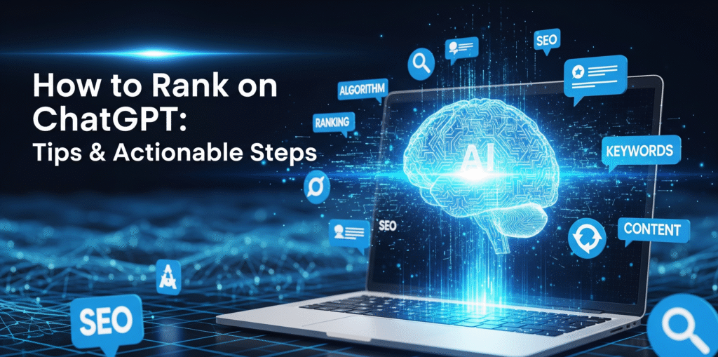 How to Rank on ChatGPT Tips & Actionable Steps