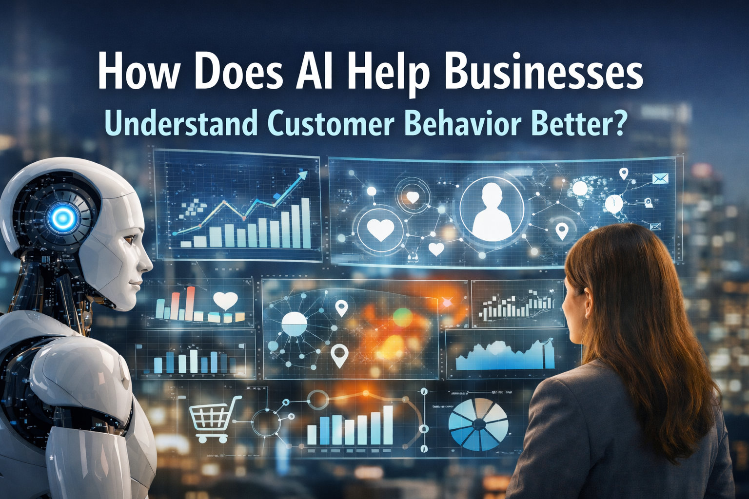 How does AI help businesses understand customer behavior better