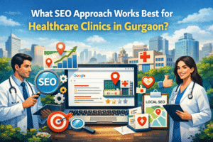 What SEO approach works best for healthcare clinics in Gurgaon