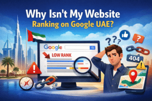 Why isn’t my website ranking on Google UAE