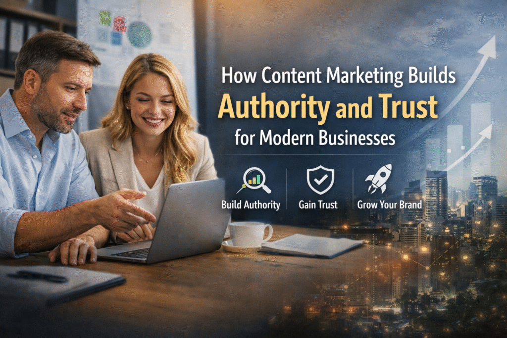 How Content Marketing Builds Authority and Trust for Modern Businesses