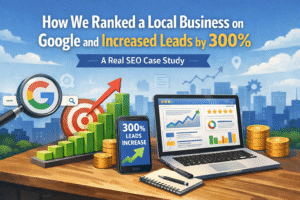 How We Ranked a Local Business on Google and Increased Leads by 300% A Real SEO Case Study