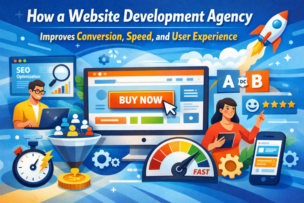 How a Website Development Agency Improves Conversion, Speed, and User Experience