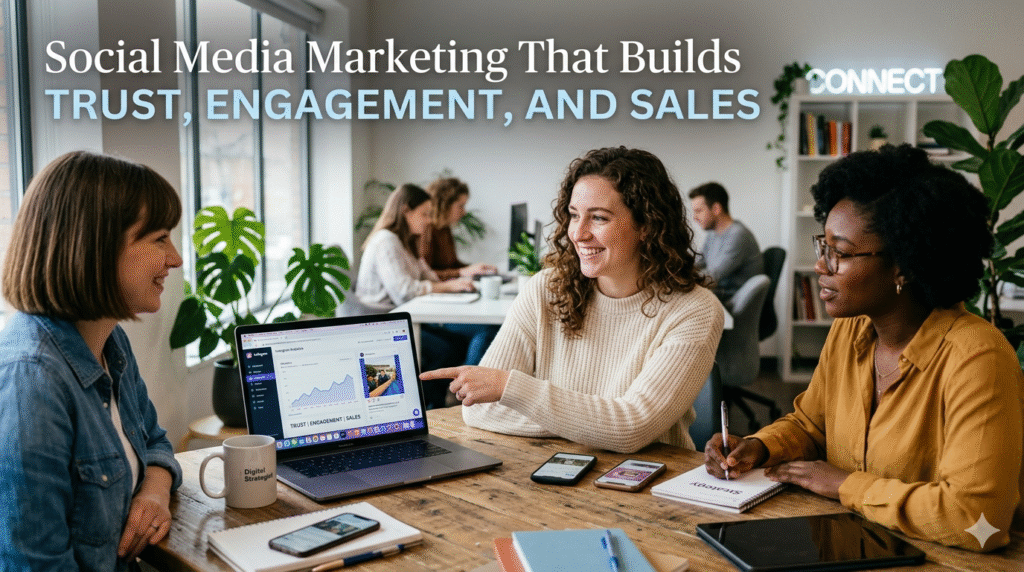 Social Media Marketing That Builds Trust, Engagement, and Sales