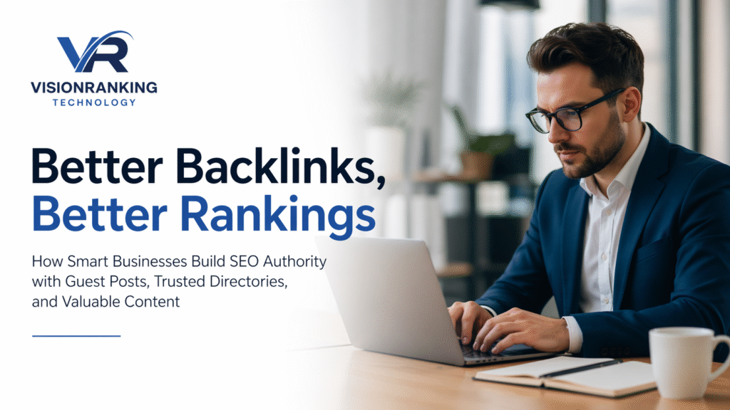 Earn Backlinks the Smart Way Guest Posts, Directories & Content That Builds Authority