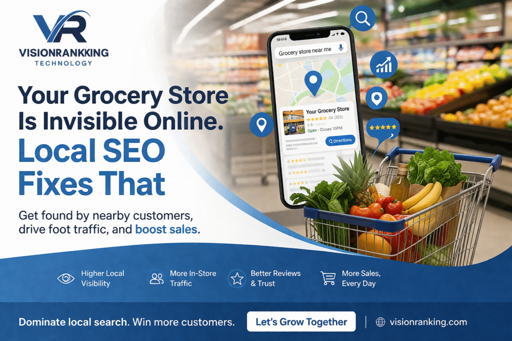 How can local SEO increase grocery store sales