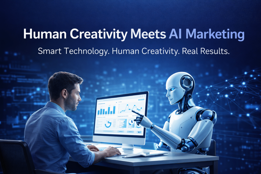 Human Creativity vs AI Marketing Finding the Perfect Balance