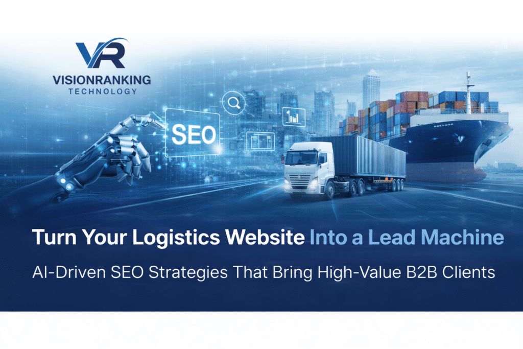 What is the best SEO strategy for B2B logistics companies