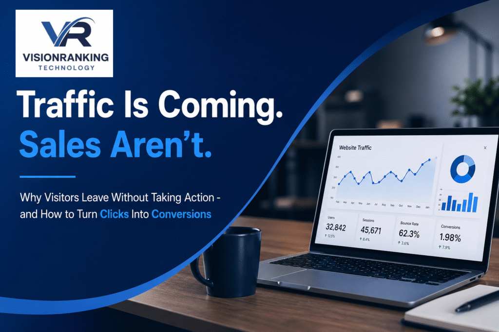 You’re Getting Website Traffic So Why Aren’t Visitors Becoming Customers