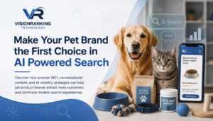 How can pet product brands optimize for AI search visibility