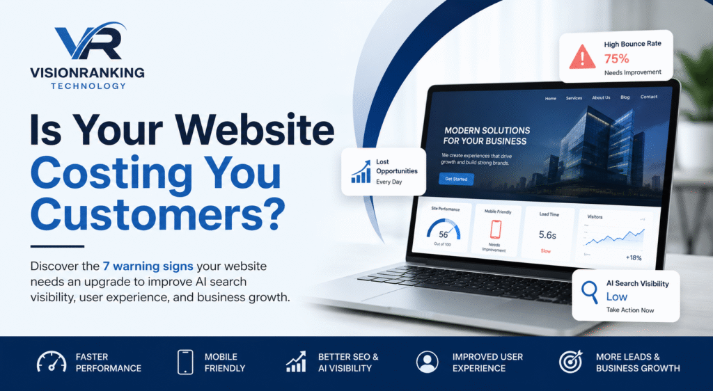 7 Warning Signs Your Website Needs an Upgrade