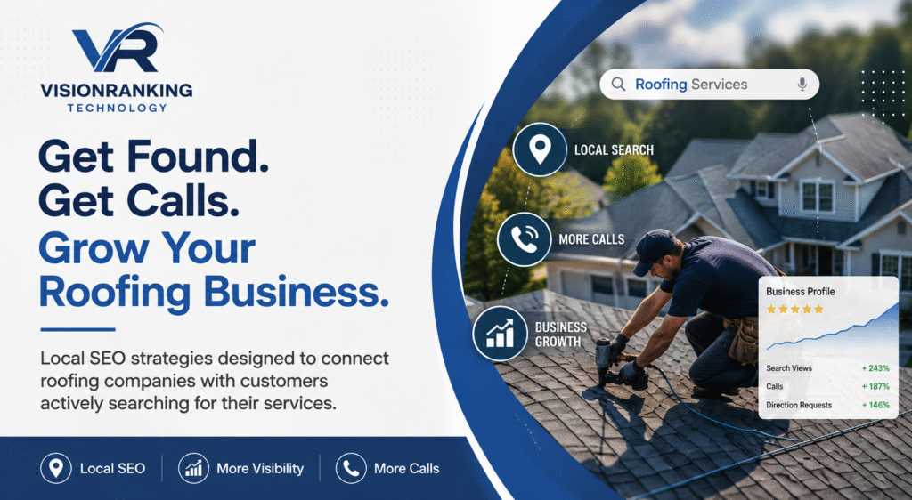 Local SEO for Roofing Companies Generate More Leads