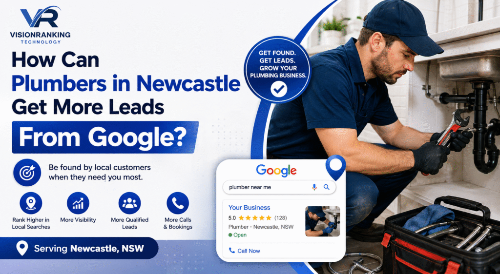 How Can Plumbers in Newcastle Get More Leads From Google