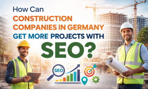 How can construction companies in Germany get more projects with SEO