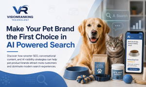 How can pet product brands optimize for AI search visibility