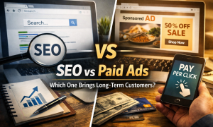 SEO vs Paid Ads Which One Brings Long-Term Customers